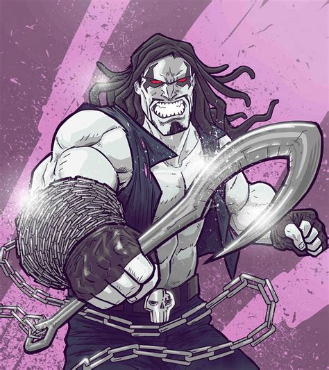 Another Lobo Never Get Tired Of Drawing Him Lobo Dc Dccomics Comic