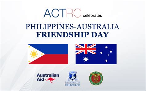 Actrc Celebrates Philippines Australia Friendship Day Assessment