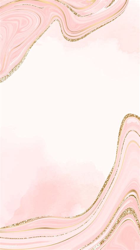 Gold And Pink Wallpaper
