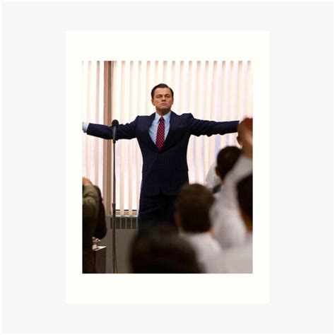 The same shop also makes a slew of other hilarious face masks derived from other popular. "Leonardo DiCaprio Jordan Belfort meme" Art Print by ...