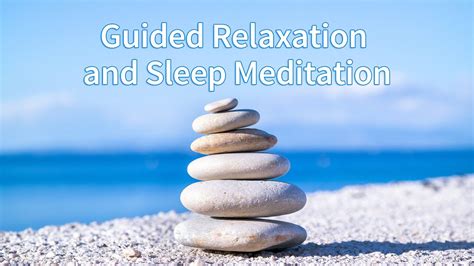 Guided Relaxation Meditation For Sleep Insomnia And Anxiety Youtube