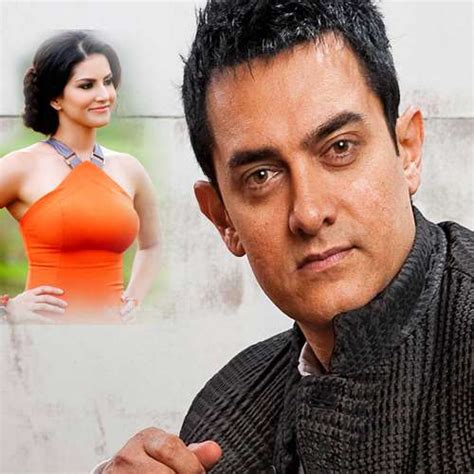 Bollywood Aamir Khan Says He Will Be Happy To Work With Sunny Leone