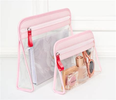 Clarity Large Clear Pouch Bag Clear Makeup Bag Makeup Organizer Bag