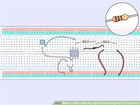 How To Build A Blinking Light Circuit Using Basic Components