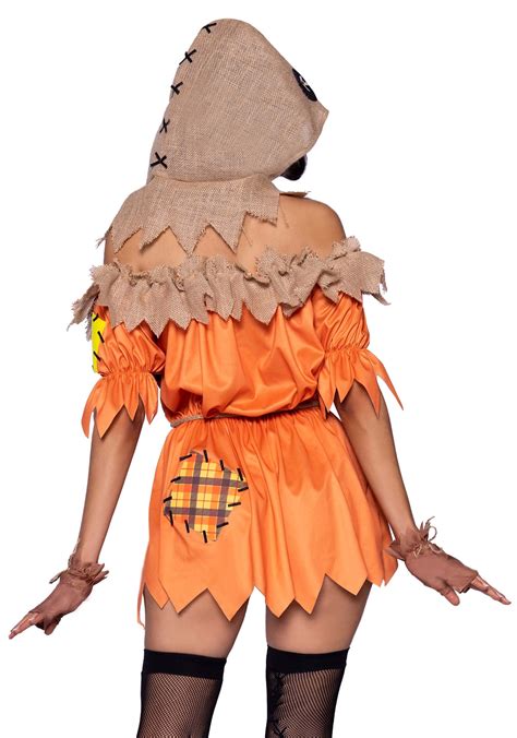 sexy spooky scarecrow women s costume