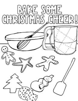 Printable Christmas Coloring Pages PDF – Cenzerely Yours