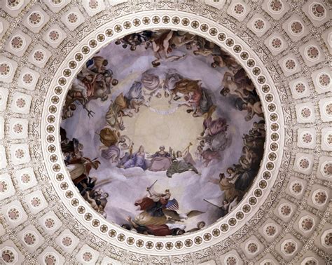 Rotunda Ceiling Us Capitol Washington Dc Library Of Congress