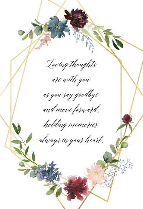 Miss you cards cards birthday cards love cards card template printable cards your cards condolence card birthday cards for her. Geometric & Flowers - Sympathy & Condolences Card (Free ...