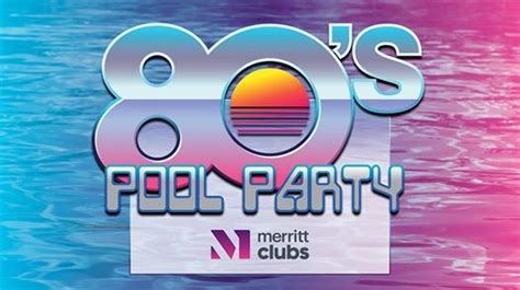 80s Pool Party Fort Ave Merritt Clubs Fort Avenue Baltimore August