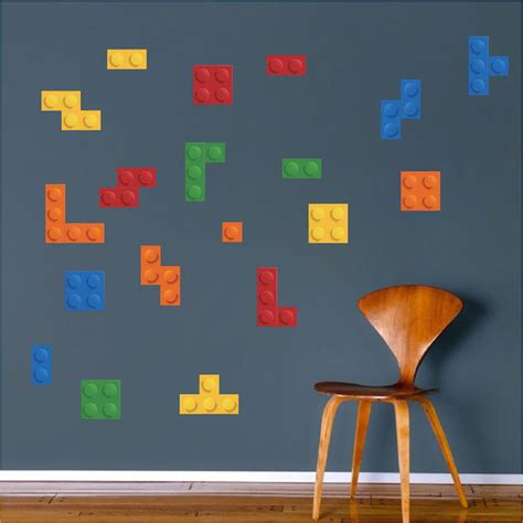 Colorful Game Room Wallpaper Decal Video Game Wall Decor Game Room