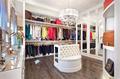 This Bedroom Was Transformed Into A Glamorous Closet Custom Built