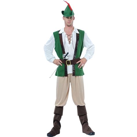 Robin Hood Deluxe Adult Fancy Dress Costume