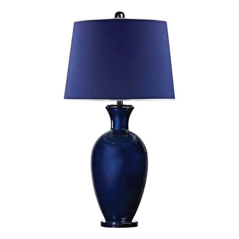 Table Lamps Bed Bath Beyond Blue Glass Lamp Led Table Lamp