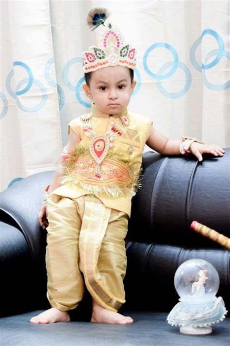 Baby Krishna | Baby krishna, Flower girl dresses, Girls dresses