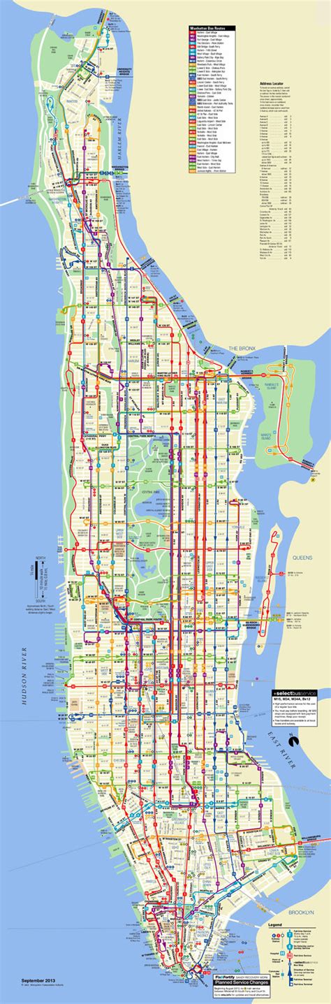 Printable Manhattan Bus Map Printable Word Searches
