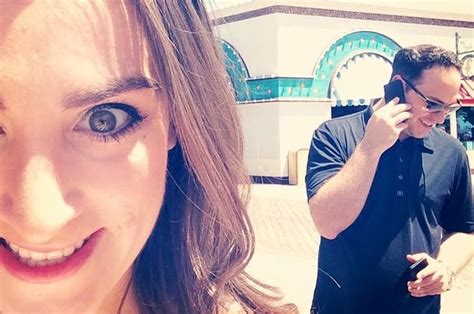 Girl Takes Instagram Selfies With Un Suspecting Hot Dads