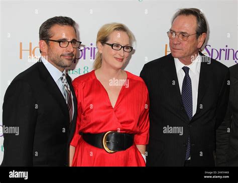 Tommy Lee Jones Meryl Streep Steve Carell Attending The Hope Springs New York Premiere