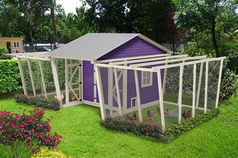 Looks great, fully enclosed and long lasting, extendable walk in chicken runs. Dual Max 30x15 Walk In Chicken Coop Plan - Howtoplans.org