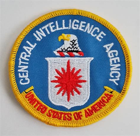 Central Intelligence Agency Cia Usa Military Patch Usmilitarypatchcom