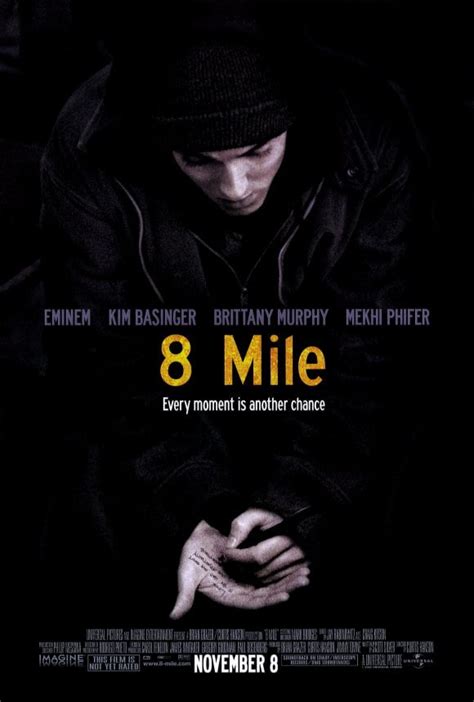 8 Mile Movie Poster 27 X 40 Style A