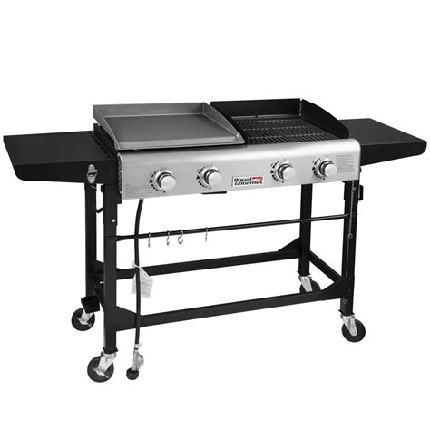 Royal Gourmet GD401C Portable Propane Gas Grill And Griddle Combo