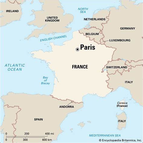 Paris Location On France Map Large Detailed Tourist Attractions Map
