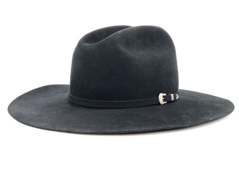 Lot Vintage John B Stetson 4x Beaver Cowboy Hat