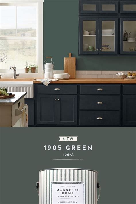 Get free shipping on qualified recessed panel in stock kitchen cabinets or buy online pick up in store today in the kitchen department. 1905 Green - Interior Paint in 2020 | Green interior paint ...