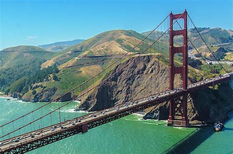 Aerial View Of Golden Gate Bridge By David Perea Golden Gate Bridge