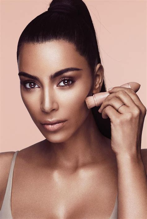 Kim Kardashian Shows Off Her Makeup Skills Using Only Her Highlighter