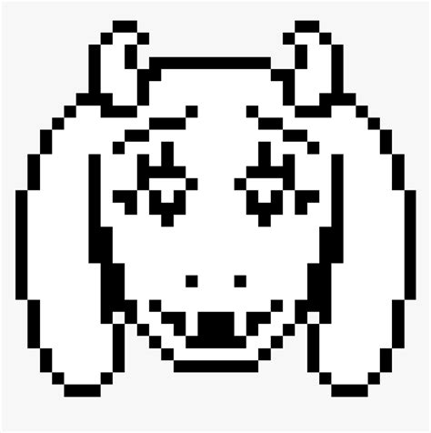 Transparent Delta Clipart Undertale Toriel Head Sprite Hd Png Download Kindpng