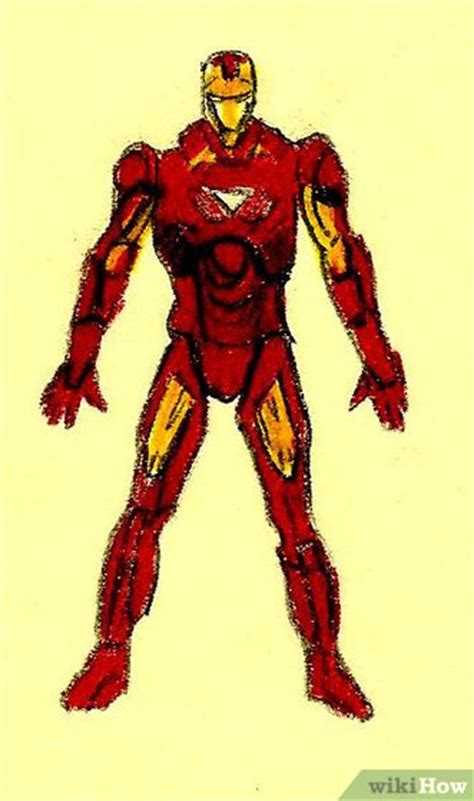 Mungkin ada yang berminat untuk menariknya, tetapi ini boleh menjadi cabaran. 4 Cara untuk Menggambar Iron Man - wikiHow