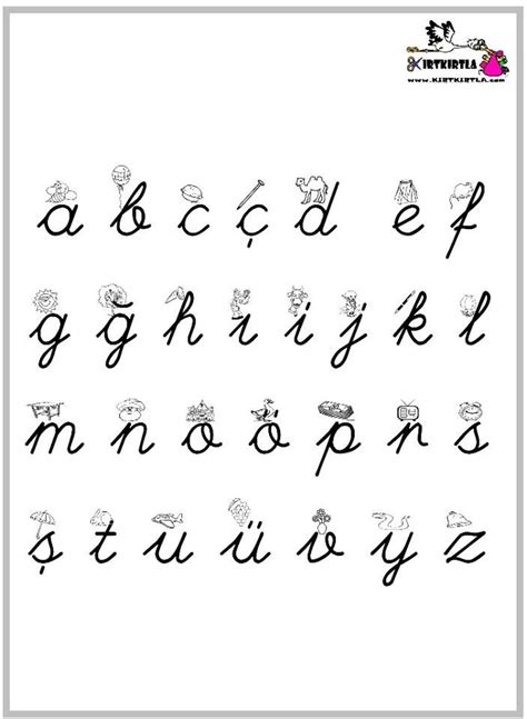 TÜRKÇE HARFLERİ TANIMA - RESİMLİ | Harf, Okuma, Okul öncesi