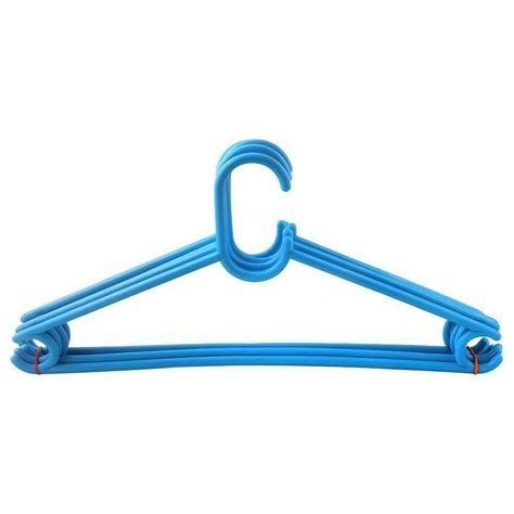 Mrk Blue Plastic Cloth Hanger For Hanging Clothes Packaging Type