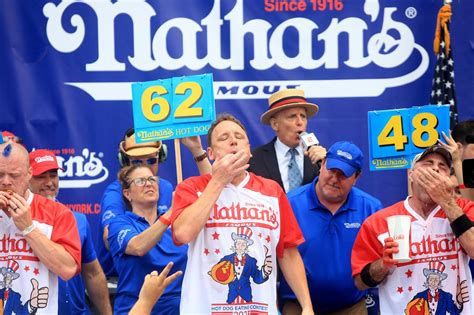 Joey Chestnut And Miki Sudo Win Nathans Famous Hot Dog Eating Contest