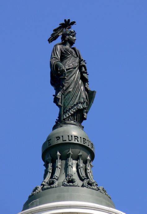 Thomas Crawfords Statue Of Freedom Freedom Triumphant In War And