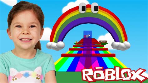Roblox Rainbow Obby Youtube