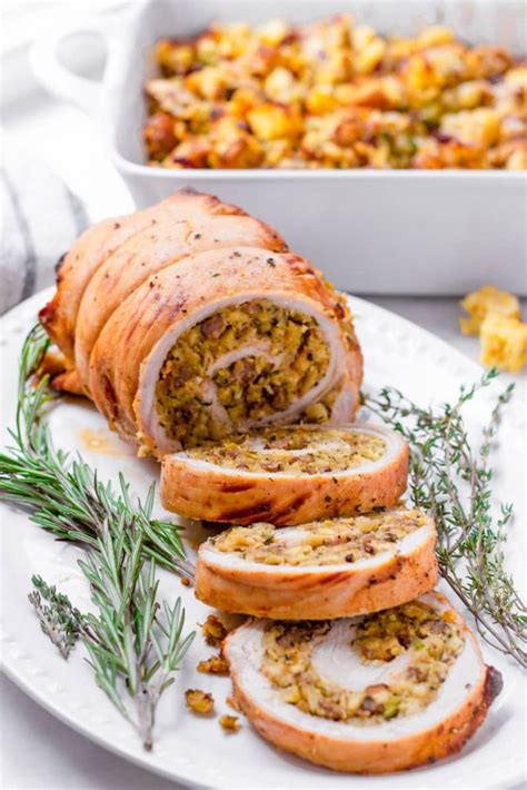 Turkey Roulade With Sausage Stuffing Cooking For My Soul