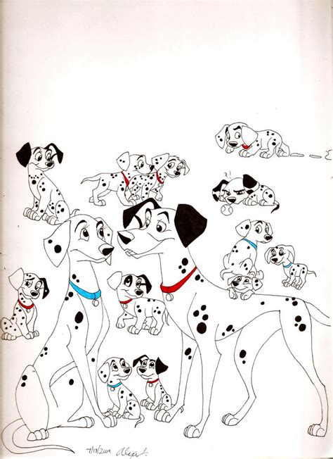 101 Dalmations By Stray Sketches On Deviantart