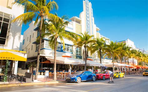 Art Deco Historic District Großraum Miami And Miami Beach
