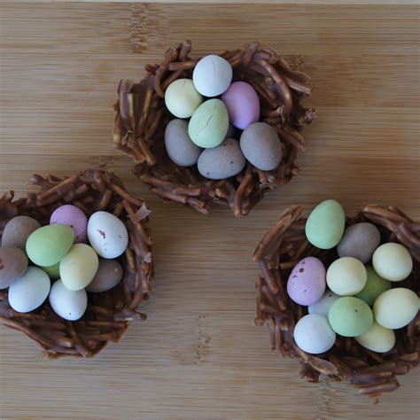 Fun Easter Recipe Mini Easter Egg Nests Planning With Kids