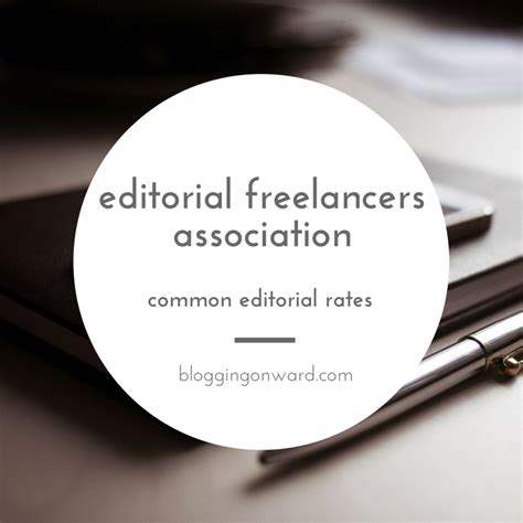 Resources Editorial Rates Freelance Editorial Working From Home