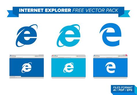 It shows internet explorer not working. Internet Explorer Free Vector Pack - WeLoveSoLo