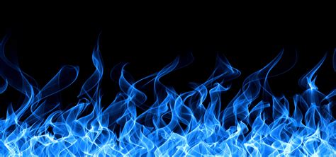 Dynamic Blue Flame Background Flame Fire Raging Background Image For