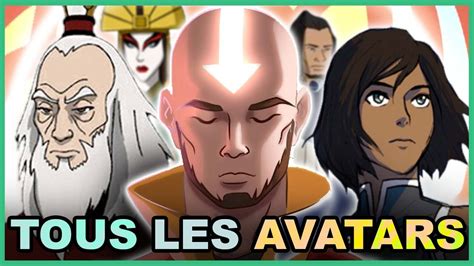 Tous Les Avatars Et Leurs Pouvoirs Expliqu S Avatar Youtube