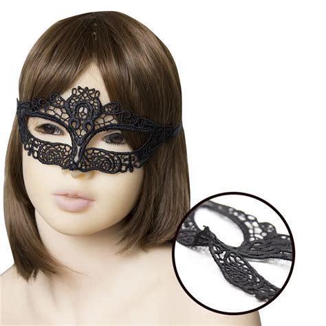 Decoration Lady Lace Eye Mask With Eye Holes Fetish Adult Sex Games Gear Toys For Her In Adult