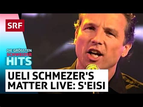 Ueli schmezer · song · 2019. Ueli Schmezer's Matter Live - S'Eisi - YouTube