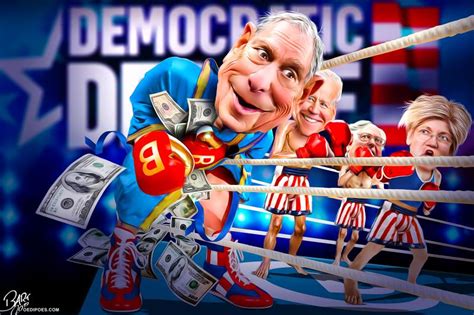 Michael Bloomberg 2020 Presidential Race Cartoon Movement