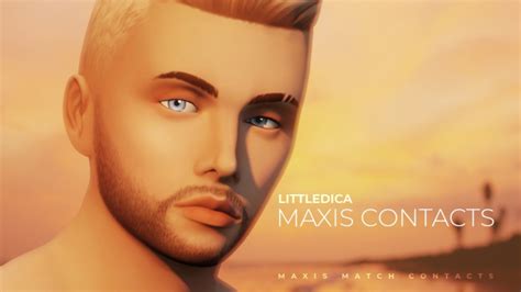 Maxis Match Contacts By Littledica At Mod The Sims Sims 4 Updates