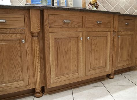 Solid Oak Cabinets With Inset Doors Oak Cabinets Custom Built Homes